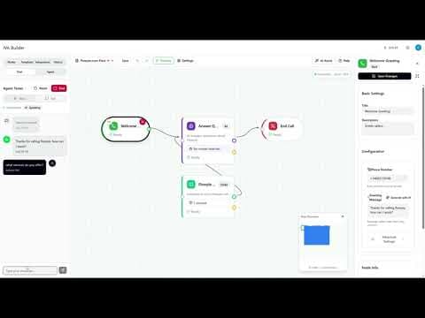 Build an AI Receptionist in 60 Seconds